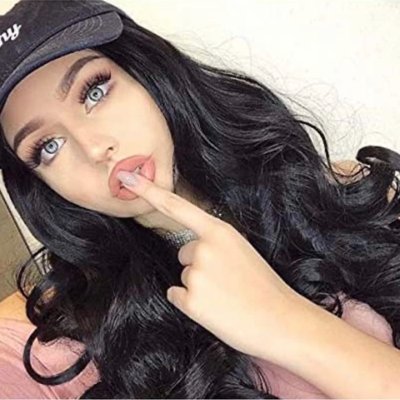 - - 💜 24” BLACK BODY WAVY LACE FRONT WIG *NEW*
